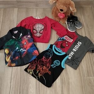 2T Spider-Man Every Shirt Bundle